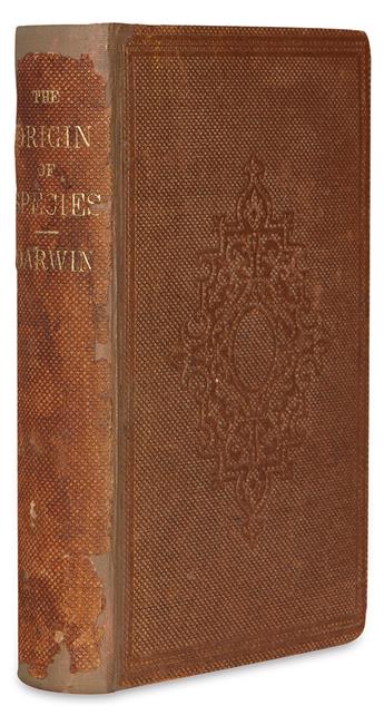 DARWIN, CHARLES. On the Origin of Species . . . New Edition, Revised and Augmented by the Author.  1860